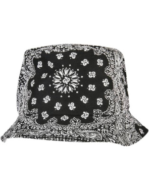 Bandana Print Bucket Hat, black – Flexfit (2)