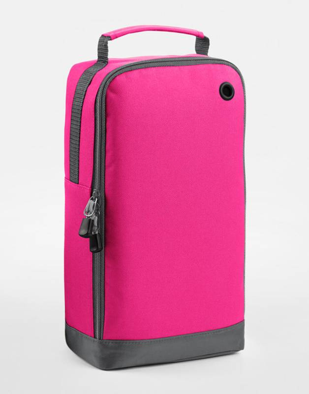 Sports Shoe/Accessory Bag, fuchsia – Bagbase (1)