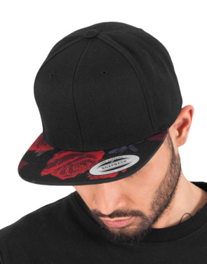 Roses Snapback, black/grey – Flexfit (2)