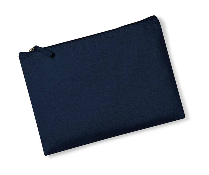 EarthAware™ Organic Accessory Pouch, French navy – Westford Mill (1)