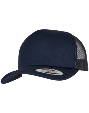 Classic Curved Visor Foam Trucker Cap, navy – Flexfit (2)
