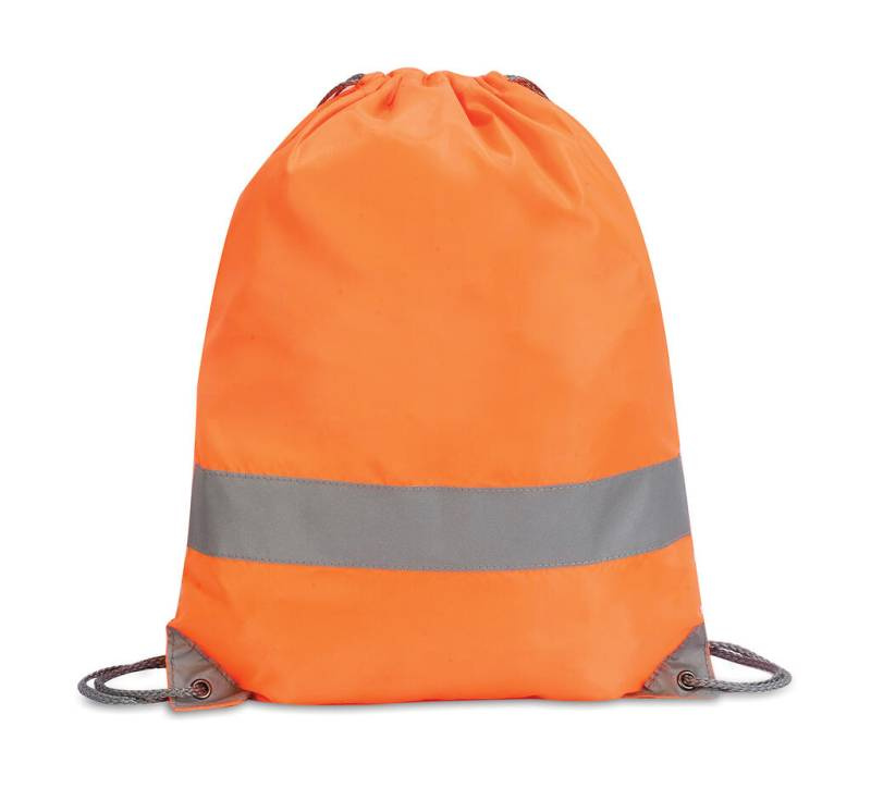 Stafford Hi-vis Drawstring Tote, Hi-Vis Orange – Shugon (1)