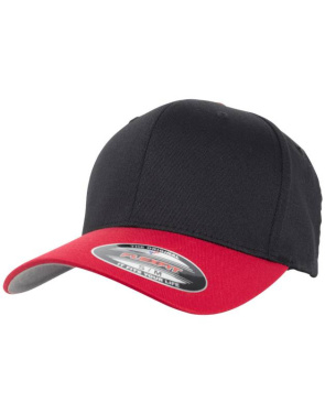 Flexfit Wooly Combed 2-Tone, black/navy – Flexfit (4)