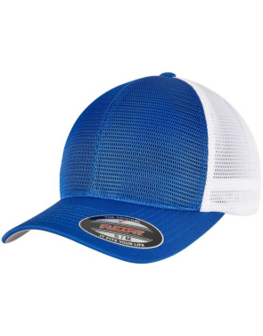 Flexfit 360 Omnimesh Cap 2-Tone, royal blue/white – Flexfit (2)