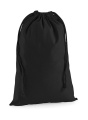 Premium Cotton Stuff Bag, black