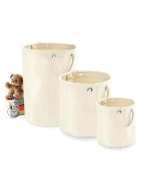 Heavy Canvas Storage Trug, natural – Westford Mill (4)