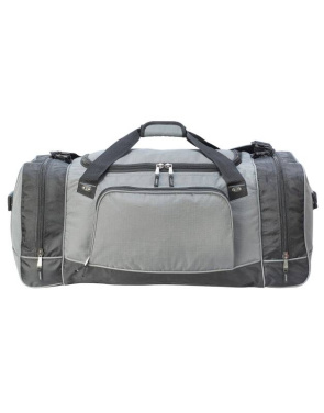 Chicago Spacious Holdall, grey/black – Shugon (2)
