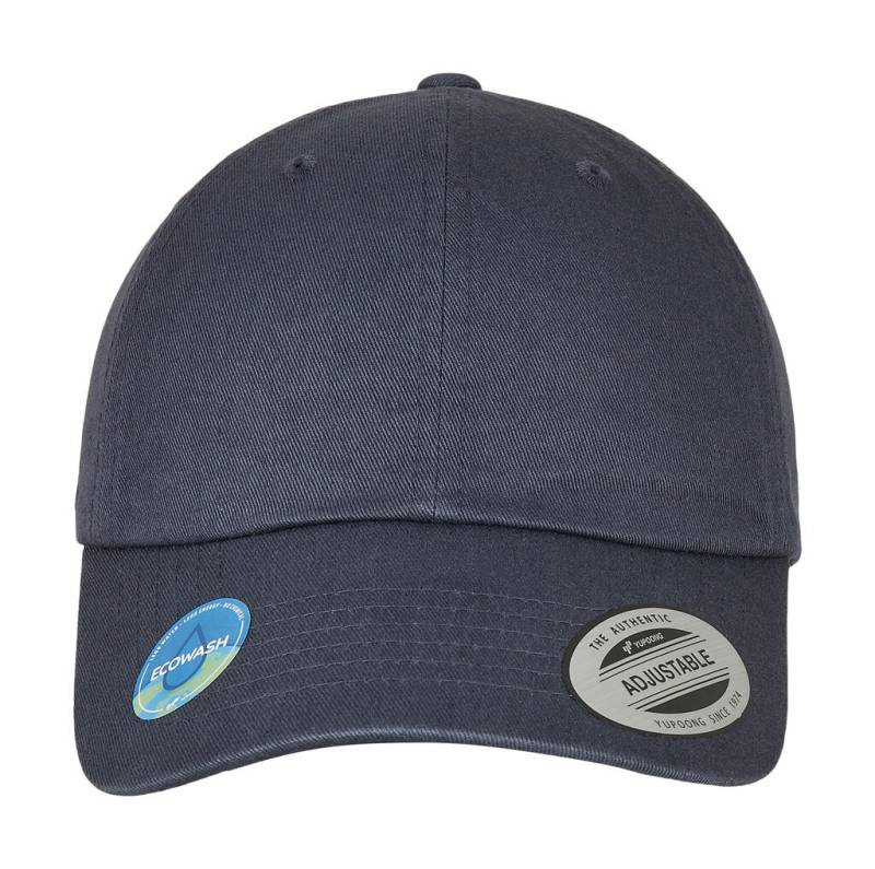 Ecowash Dad Cap, dark navy – Flexfit (1)