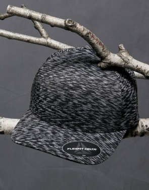 Flexfit Delta Unipanel Cap, Melange Black – Flexfit (2)