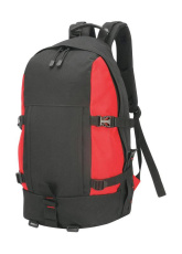 Gran Paradiso Hiker Backpack, black/red