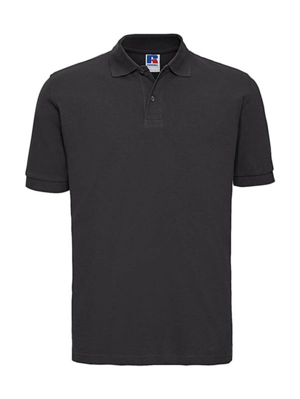 Men's Classic Cotton Polo, black – Russell Athletic (1)