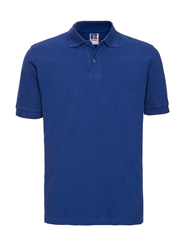 Men's Classic Cotton Polo, bright royal blue – Russell Athletic (1)