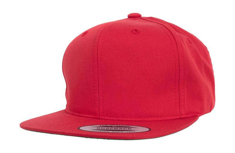 Pro-Style Twill Snapback Youth Cap, red – Flexfit (1)
