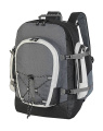 Monte Rosa Classic Travel Rucksack, dark grey/black/light grey