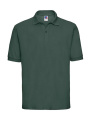 Men's Classic Polycotton Polo, bottle green