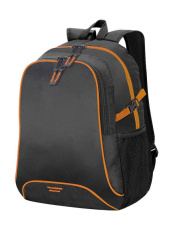 Osaka Basic Backpack, black/orange