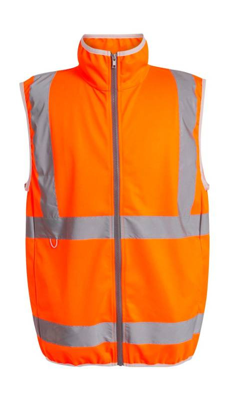 Pro Hi-Vis Full Zip Gilet, orange – Regatta High Visibility (1)