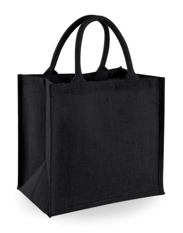 Jute Midi Tote, black/black – Westford Mill (1)