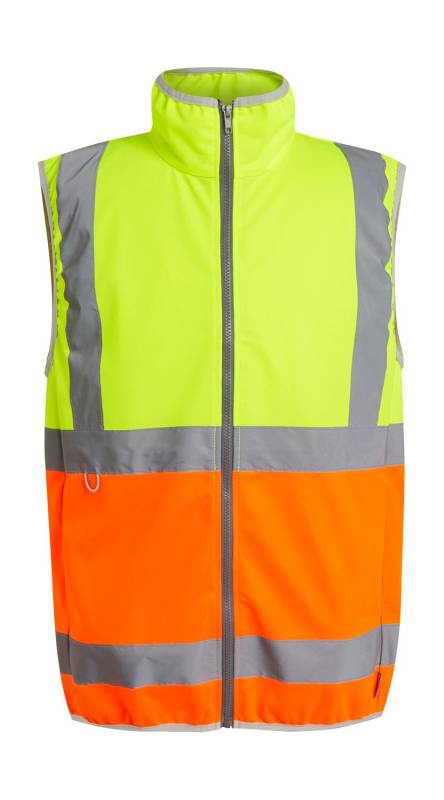 Pro Hi-Vis Full Zip Gilet, yellow/orange – Regatta High Visibility (1)