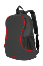 Fuji Basic Backpack, black/red