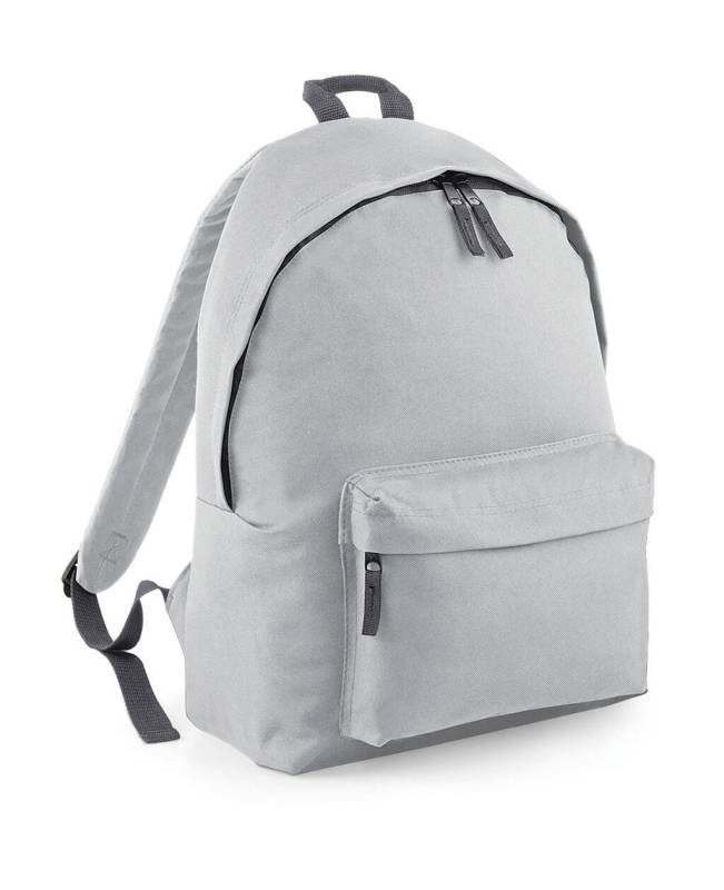 Original Fashion Backpack, Light Grey/Graphite Grey – Bagbase (1)
