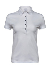 Ladies Pima Cotton Polo, white