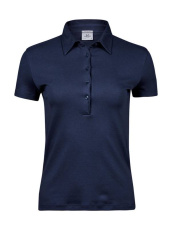 Ladies Pima Cotton Polo, navy