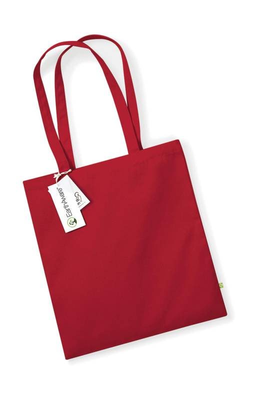 EarthAware™ Organic Bag for Life, Classic Red – Westford Mill (1)