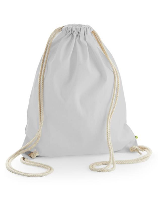 EarthAware™ Organic Gymsac, light grey – Westford Mill (1)