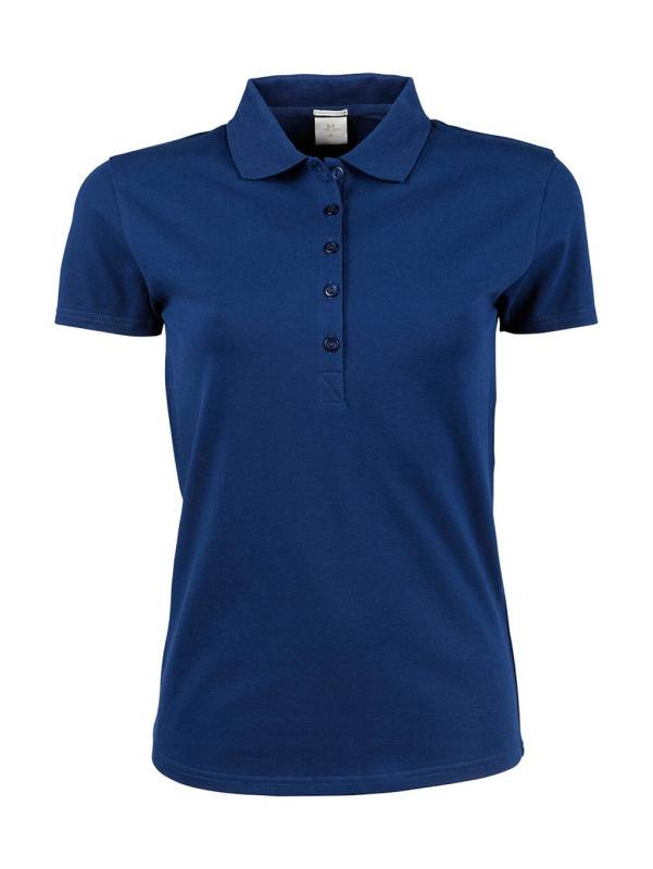 Ladies Luxury Stretch Polo, Indigo – Tee Jays (1)