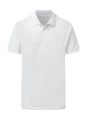 Cotton Polo Men, white