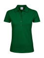 Ladies Luxury Stretch Polo, forest green