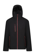 Navigate Waterproof Jacket, Black/Classic Red