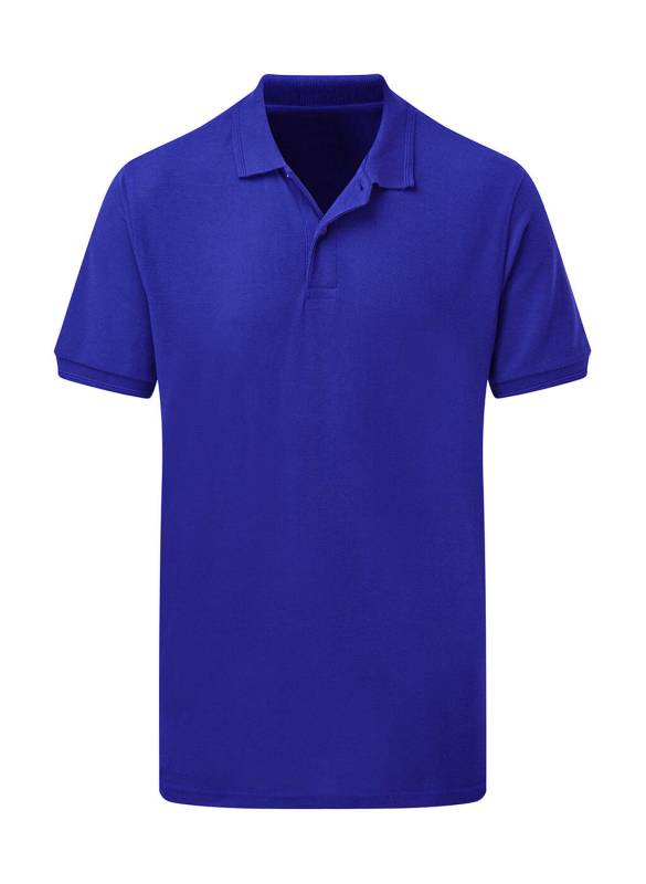 Poly Cotton Polo Men, royal blue – SG Originals (1)