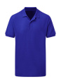 Poly Cotton Polo Men, royal blue