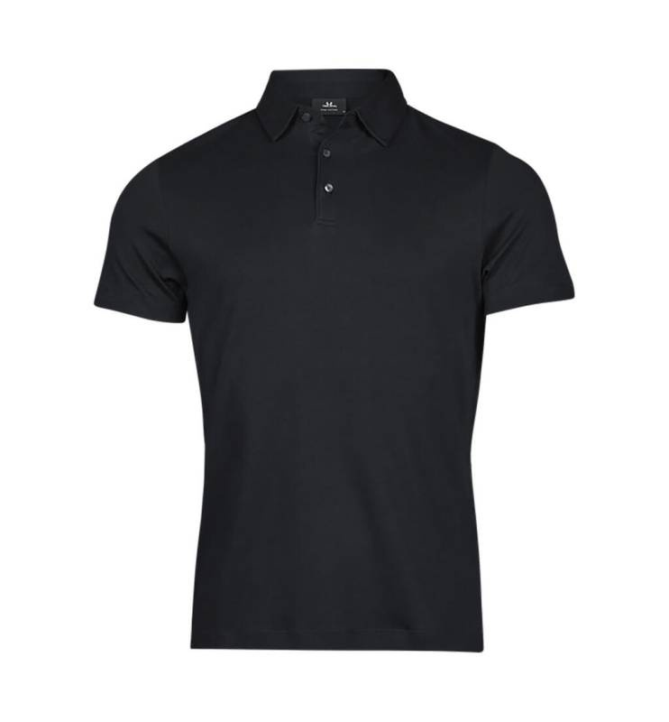 Pima Cotton Polo, black – Tee Jays (1)