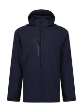 Repeller Lined Hooded Softshell, navy