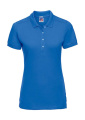 Ladies' Fitted Stretch Polo, Azure