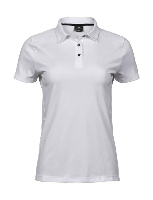 Ladies Luxury Sport Polo, white – Tee Jays (1)