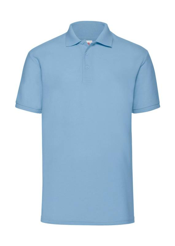 65/35 Polo, sky blue – Fruit of the Loom (1)