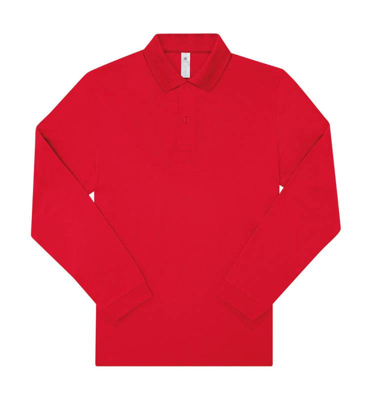 My Polo 180 LSL, red – B&C (1)