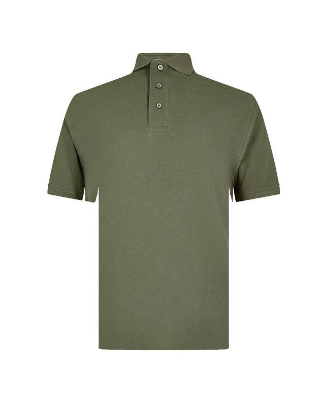 Classic Fit Cotton Klassic Superwash® 60° Polo, Camo Green – Kustom Kit (1)