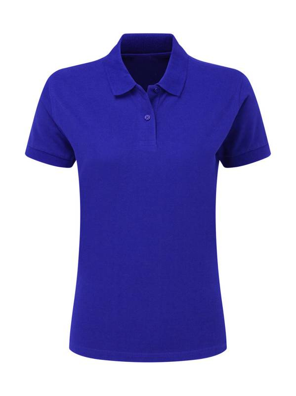 Cotton Polo Women, royal blue – SG Originals (1)