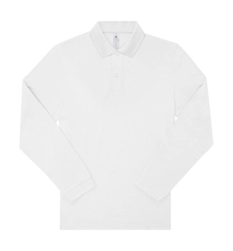 My Polo 210 LSL, white – B&C (1)