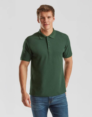 Heavyweight 65/35 Polo, navy – Fruit of the Loom (2)