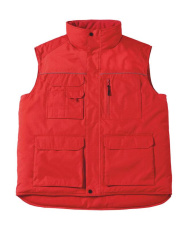 Expert Pro Workwear Bodywarmer, red