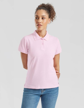 Ladies Premium Polo, Athletic Heather – Fruit of the Loom (3)