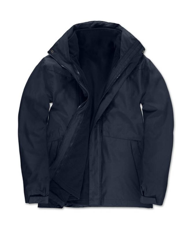 Corporate 3-in-1 Jacket, navy – B&C Outerwear (1)