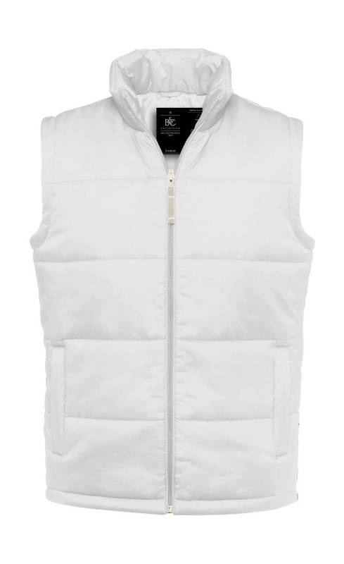 Bodywarmer/men, white – B&C Outerwear (1)