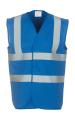 Fluo 2 Band+Brace Waistcoat, royal blue